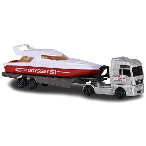 Majorette Yacht Odyssey Silver Truck