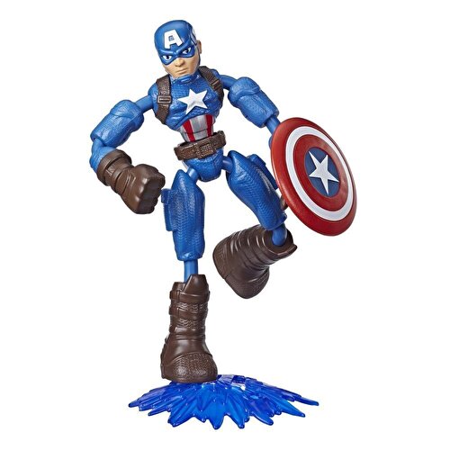 Marvel Avengers Bend & Flex Figure Captain America E7869