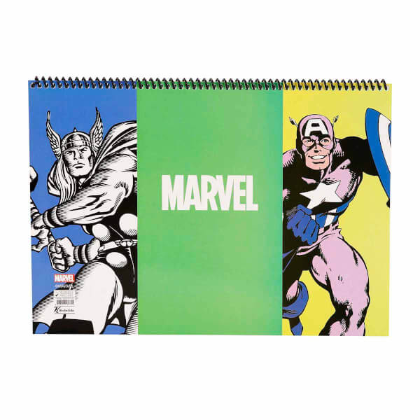 Marvel Picture Book 25 x 35 см 15 листов - Танос - Человек-паук