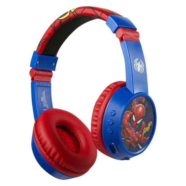 Marvel Spiderman Беспроводные наушники для детей с Bluetooth