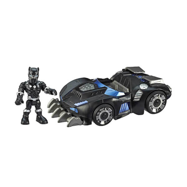 Marvel Super Hero Adventures Mega Mini Figure and Vehicle E6223 - Черная Пантера