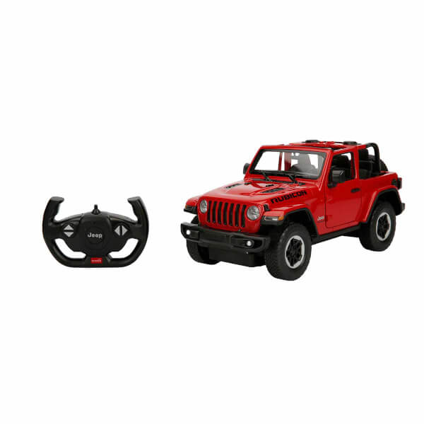 Машина 1:14 Jeep Wrangler Rubicon с дистанционным управлением - красный