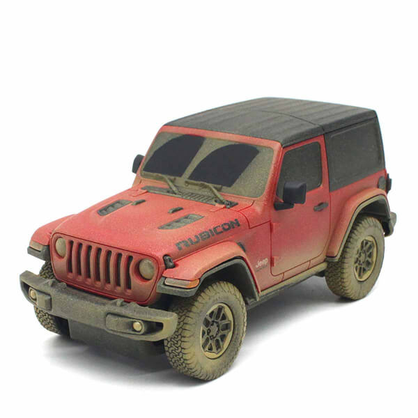 Машина 1:24 Jeep Wrangler Rubicon Muddy с дистанционным управлением