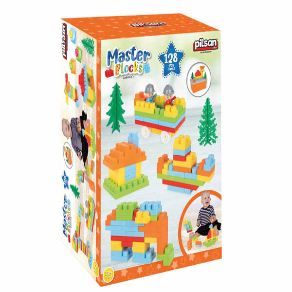 Master Bloks Clamshell Box 128 деталей