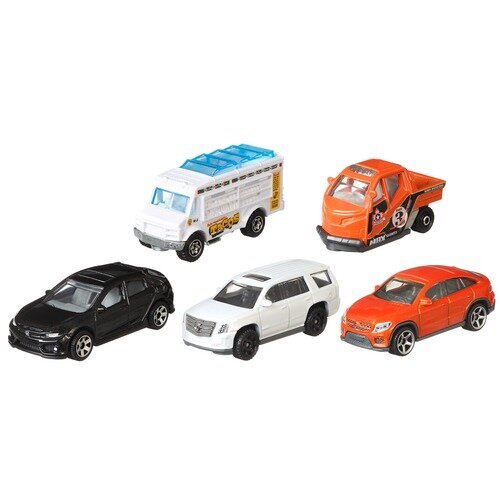 Matchbox Five Car Set City Adventure II GKJ07