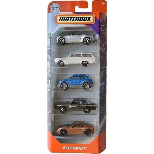 Matchbox Five Car Set Highway GKJ04