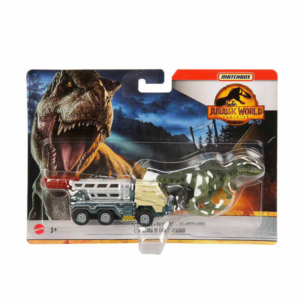 Matchbox Jurassic World Dino Transporter FMY31 - Погрузчик гиганотозавра