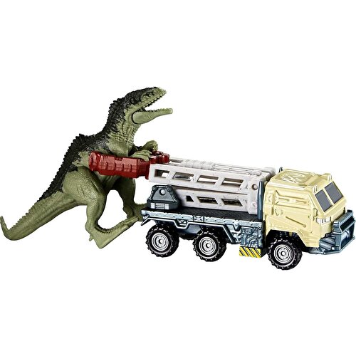 Matchbox Jurassic World Динозавры Транспортные средства Гиганотозавр Погрузчик HBH86