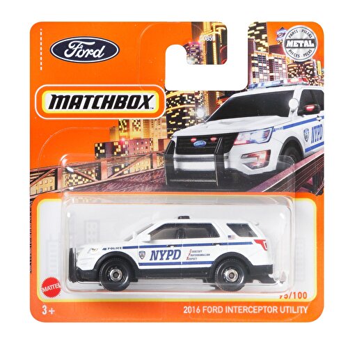 Matchbox Single Cars '16 Ford Interceptor Utility HFT16