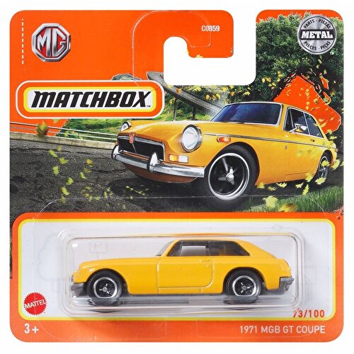 Matchbox Single Cars 1971 MGB GT Coupe HFR86