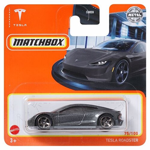 Matchbox Single Cars Tesla Roadster HFR50