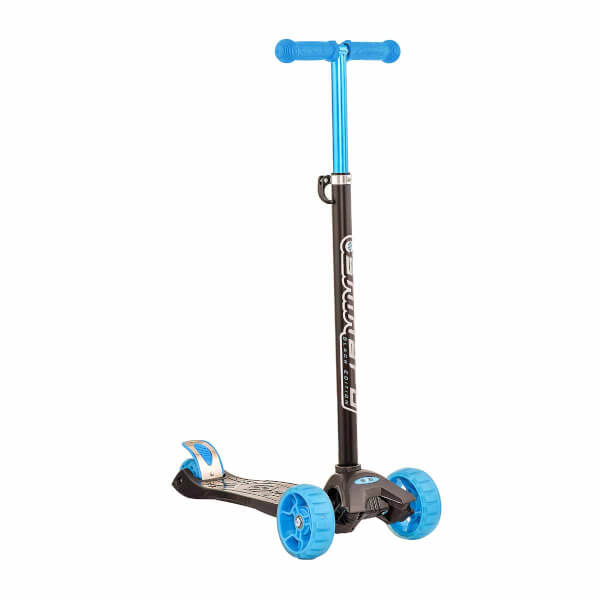 Maxi Twister 3 Wheel Black Edition Illuminated Scooter Blue