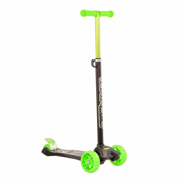 Maxi Twister 3 Wheel Black Edition Illuminated Scooter Green