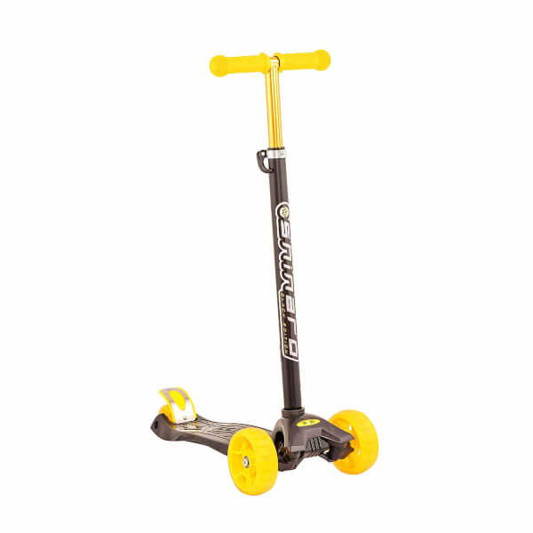 Maxi Twister 3 Wheel Black Edition Illuminated Scooter Yellow