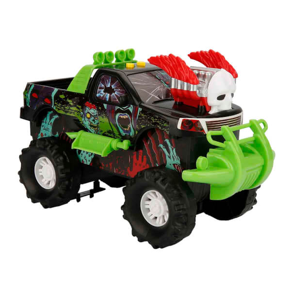 Maxx Wheels Monster Hunt Sound and Light Motorised Car 30 см - зеленый