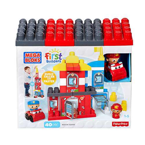 Mega Bloks First Builders Детективное приключение