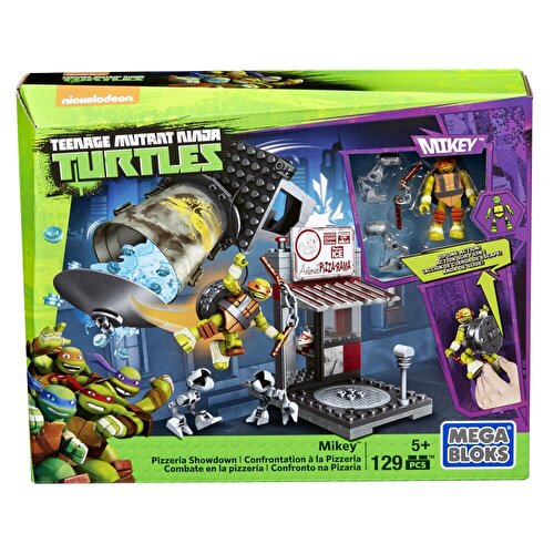 Mega Bloks TMNT Майки Пиццерия Шоудаун 129 деталей