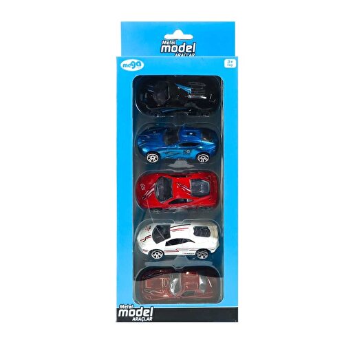 Mega Five Diecast Model Sports Cars