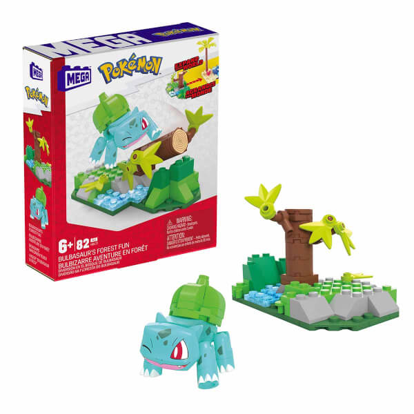 MEGA Pokemon Adventure Builder Picnic Building Set - Bulbasaur's Forest Fun