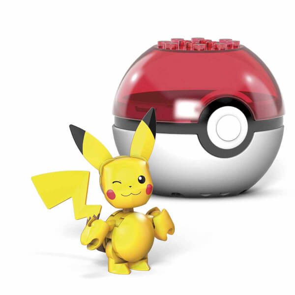 MEGA Pokemon Poke Ball Pikachu GVK60