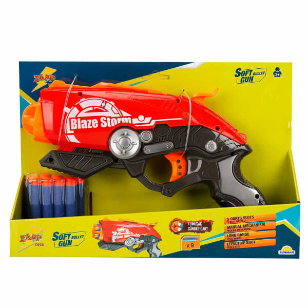 Метательный пистолет Zapp Sponge Dart 28 см.