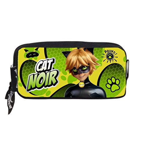 Miraculous Lady Bug Pencil Bag Cat Noir Power 2236