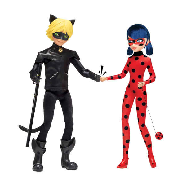 Miraculous Ladybug and Cat Noir 2-Piece Figure Set 26 cm. MRA33000