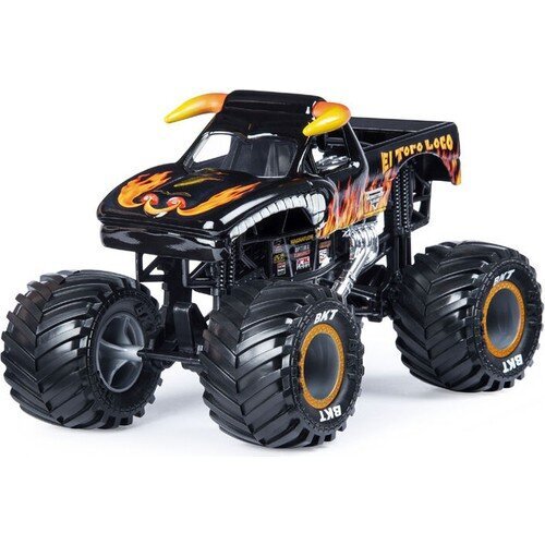 Monster Jam 1:24 El Toro Loco Alevli Siyah