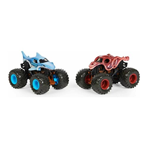 Monster Jam Dirty To Clean 1:64 Набор из двух автомобилей Megalodon Octon8er