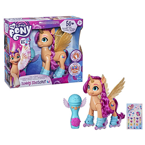 My Little Pony A New Generation Поющие роликовые коньки Sunny F1786