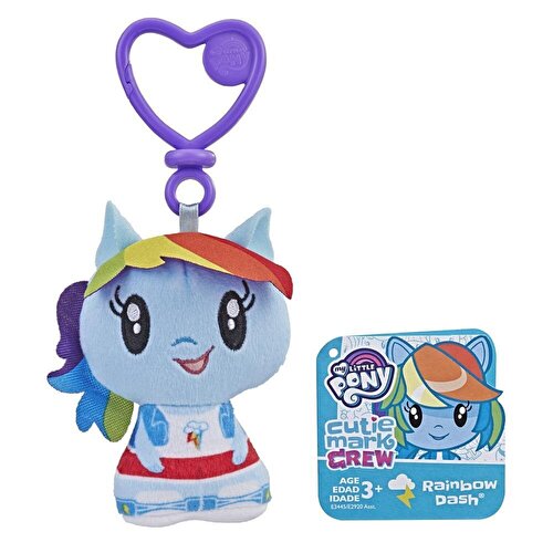 My Little Pony Cutie Mark Crew Clip-on Plush Rainbow Dash Dress E3445