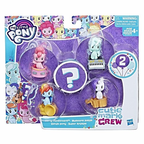 My Little Pony Cutie Mark Crew Collection Set Party Performers (E2729)