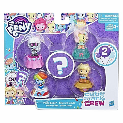 My Little Pony Cutie Mark Crew Collection Set Party Style (E2730)