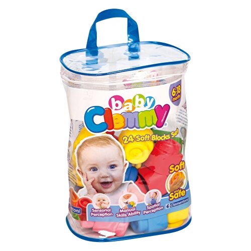 Набор блоков Clementoni Baby Clemmy 24 штуки