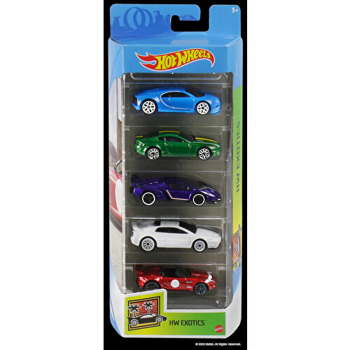 Набор из 5 машинок Hot Wheels GTN33