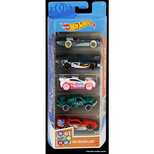 Набор из 5 машинок Hot Wheels GTN34