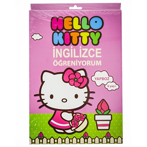 Набор пазлов для изучения английского языка Hello Kitty