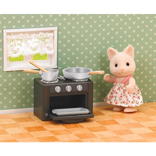 Набор Sylvanian Families Кошка и печь