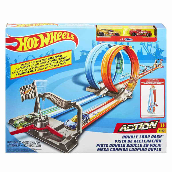 Набор треков Hot Wheels Double Circle Depar Track Set GFH85