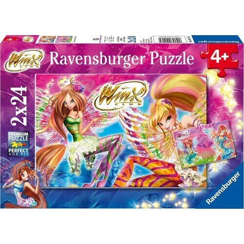 Пазл Ravensburger 2х24 детали Winx