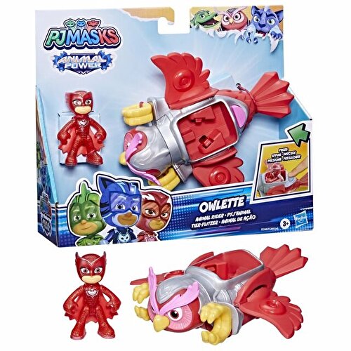 Pijamaskeliler Deluxe Animal Rider Owlette F5340