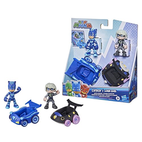 Pijamaskeliler Heroes vs Villains Dual Racing Set Catboy and Luna F2840