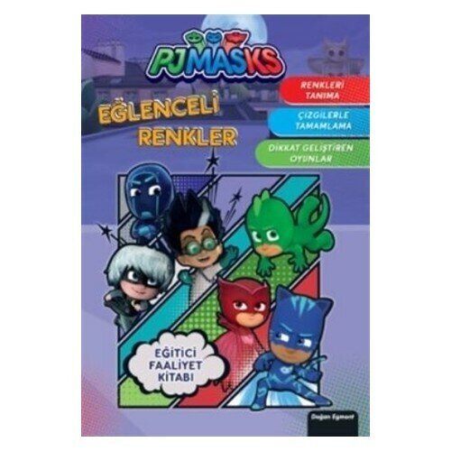 Pjmasks Fun Colours Educational Activity Book