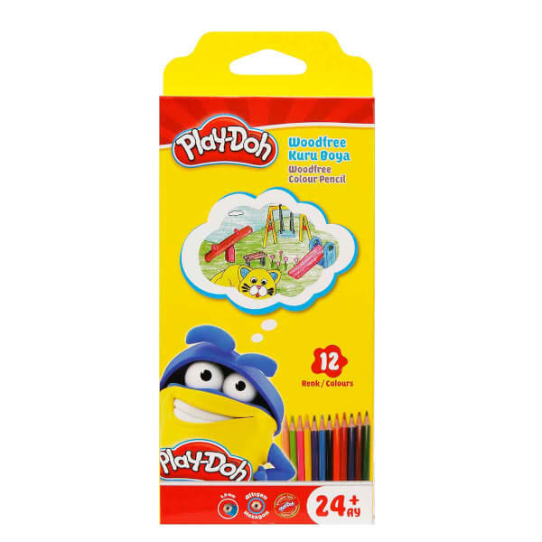 Play Doh Woodfree Drycolour 12 шт.