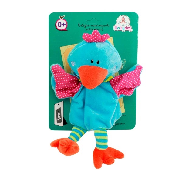 Плюшевые куклы Babycim Rattle Chick Plush Puppets - желтый