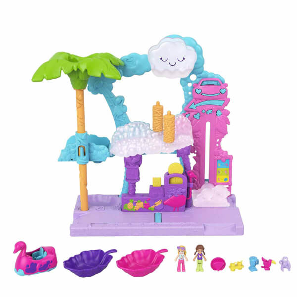 Polly Pocket Flamingo Car Water Fun HHJ05