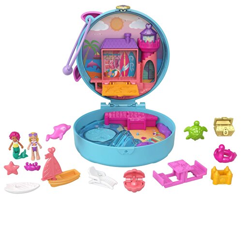 Polly Pocket и приключения Игровые наборы Пляж дельфинов GTN20