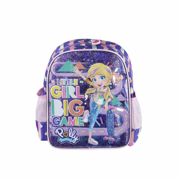 Polly Pocket Little Girl Big Game Squeegee Сумка для детского сада 22456