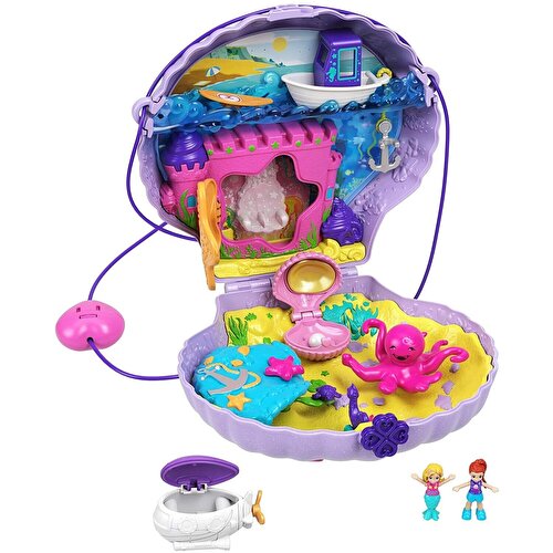 Polly Pocket Micro Play Sets Seashell Purse GNH11