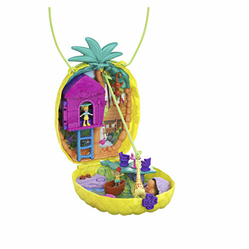 Polly Pocket Micro Play Sets Tropicool Pineapple GKJ64